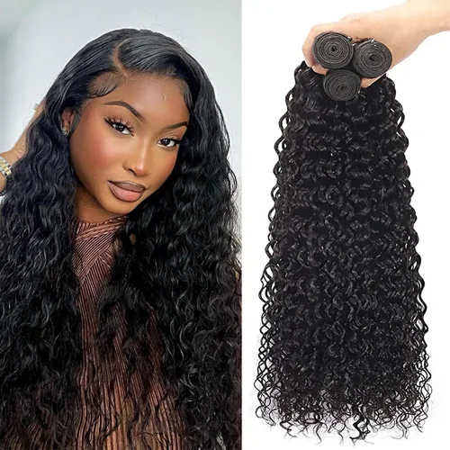 Miniatura 37 de Beautymoon Paquetes de cabello liso negro jet 4 manojos, cabello humano brasileño 14 16 18 20 pulgadas, 100% cabello virgen sin procesar liso, 4