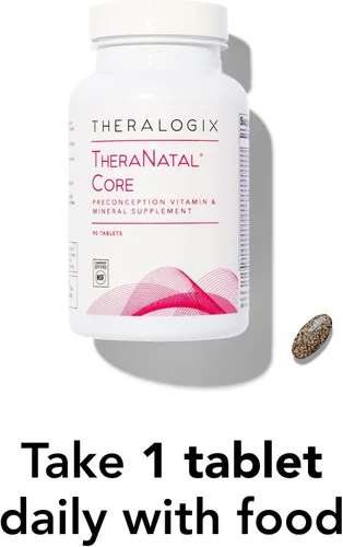 Miniatura 7 de Theralogix Recipiente de inositol Ovasitol + paquete de núcleo teranatal, (paquete de 2)
