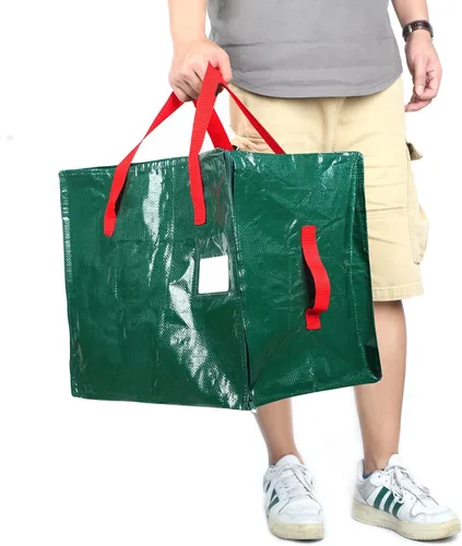 Miniatura 4 de Shappy 6 bolsas de almacenamiento de Navidad resistentes extra grandes para decoración de Navidad, bolsas de almacenamiento