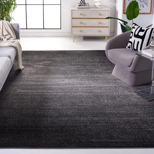 Miniatura 20 de SAFAVIEH Adirondack Collection - Alfombra decorativa, 2 pies 6 pulgadas x 4 pies, color negro y gris, diseño moderno, no desprende pelusa y de fácil