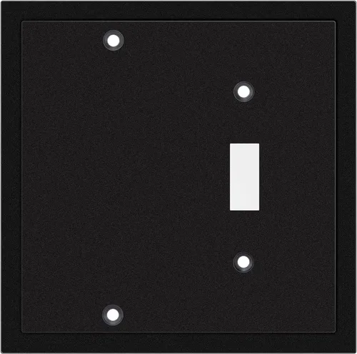 Miniatura 79 de Henne Bery Placa decorativa de pared con borde moderno, tapa de tomacorriente para cubrir enchufe, aleación de zinc maciza duradera