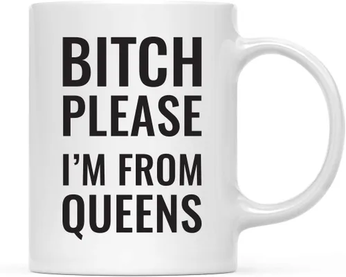 Miniatura 42 de Andaz Press Taza de café de 11 onzas, regalo de broma, Bitch Please I'm from Alabama, paquete de 1, incluye caja de regalo, divertidas ideas