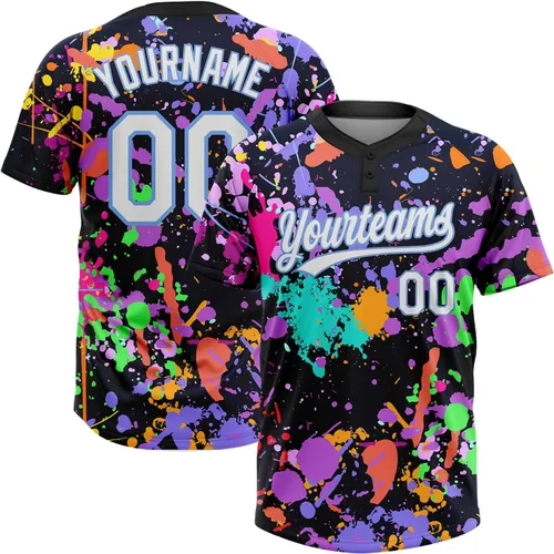 Miniatura 21 de Camisetas de béisbol personalizadas con dos botones, camisetas de sóftbol personalizadas con logotipo de nombre cosido para hombres, mujeres