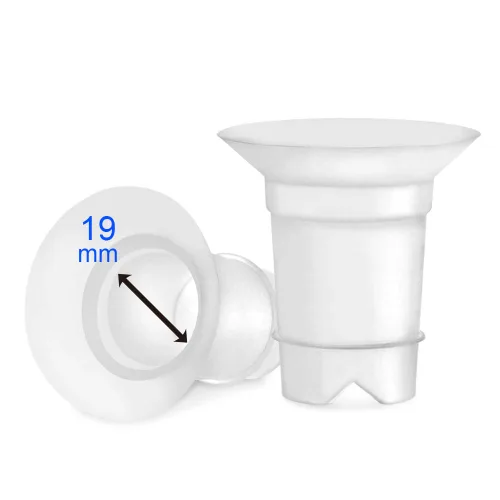 Maymom Insertos de brida de 0.748 in para Medela, Spectra 0.945 in Shields/Flanges, Momcozy/Willow Wearable Cup. Compatible con Medela Freestyle,