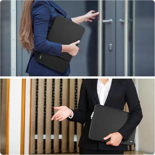 Miniatura 6 de Funda para monitor portátil de 15.6 pulgadas, funda protectora de transporte para la mayoría de monitores de 16.1/15.6 pulgadas, bolsa portátil
