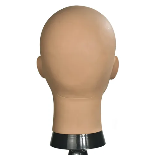 Miniatura 6 de Cabeza de maniquí de cosmetología para hacer pelucas y exhibir con abrazadera gratuita