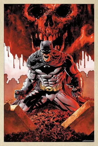 Miniatura 7 de Trends International DC Comics Batman - Póster de pared de Batman con huesos