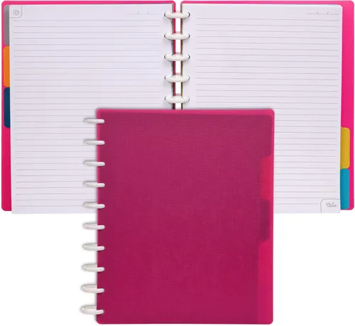 Miniatura 36 de Talia - Cuadernos de notas con tapas, planificador, personalizables, (Azul de Verano, Junior (5.5 pulgadas x 8.5 pulgadas)) Azul verano