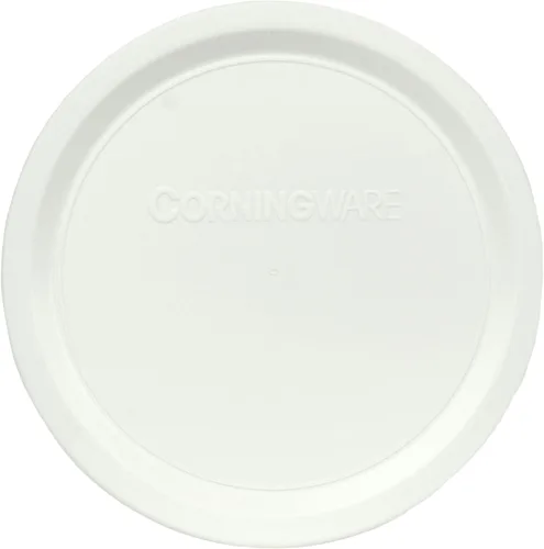 Miniatura 4 de CorningWare F-15-PC 15oz y F-16-PC 16oz Tapas de plástico blanco francés