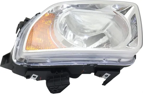 Miniatura 3 de KarParts360 Para 2003 2004 2005 2006 Honda Element conjunto de faros delanteros lado del conductor con bombillas sustituye a HO2518106