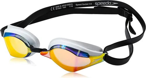 Miniatura 11 de Speedo Speed Socket 2.0 - Lentes de natación Blanco/Negro