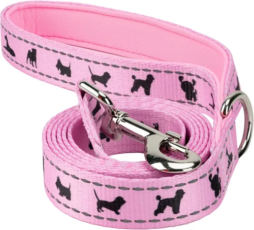 Miniatura 26 de EcoBark Correa para perro – Correas de entrenamiento cómodas suaves y reflectantes con mango acolchado – Fuerte y duradera resistente – Verde