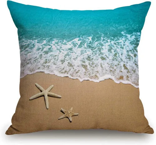Miniatura 10 de TSSOHU Funda de almohada de granja de 18 x 18 pulgadas, funda de almohada tropical, hojas de palma tropical, Hawaii, selva, fundas de almohada Tss11