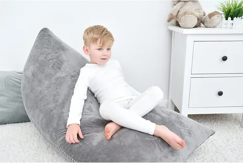 Miniatura 2 de KISBINI Pijama básico de algodón de color sólido para niñas pequeñas, conjunto de 2 piezas