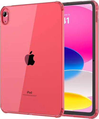 MoKo Funda Transparente para iPad (A16) 11ª Generación 2025 de 11 pulgadas/10ª Generación 2022 de 10.9 pulgadas, TPU Suave Ligero, Cubierta Ultra
