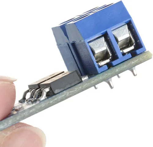 Miniatura 7 de 5PCS DC 5V-36V 15A (Max 30A) 400W Dual High-Power MOSFET Trigger Switch Drive Module 0-20KHz PWM Ajuste Interruptor Electrónico Tablero de Control