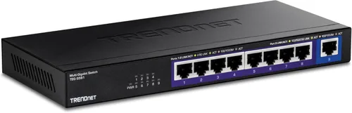 Miniatura 17 de TRENDnet Interruptor para juegos multiGigabit de 8 puertos y 2.5 Gb, TEG-S380, 8 puertos 2.5GBASE-T, capacidad de conmutación de 25 Gbps, divisor