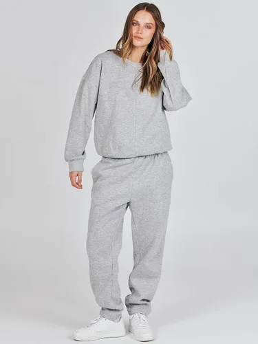 Miniatura 8 de Prinbara Conjunto de 2 piezas para mujer, de manga larga, cuello redondo, sin botones, pantalones deportivos