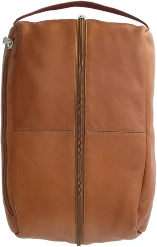 Piel Leather Bolsa de zapatos Deluxe, Saddle, Bolsa de zapatos Deluxe