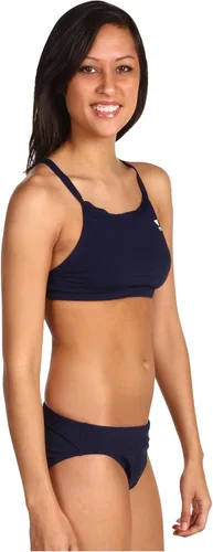 Miniatura 8 de TYR Sport - Bikini de entrenamiento Durafast de tono sólido para mujer con espalda tipo diamante