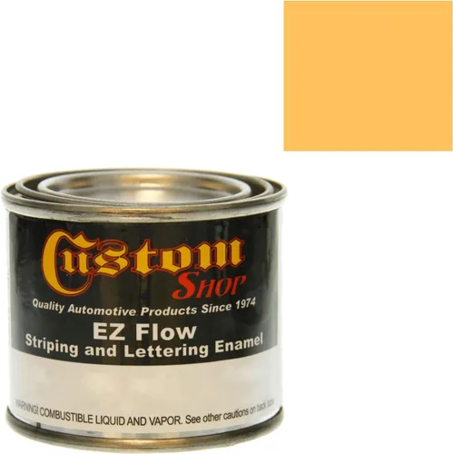 Miniatura 33 de Custom Shop KSE757-QP Triple Black - Pintura esmaltada EZ Flow a rayas y letras – 4 onzas Triple negro