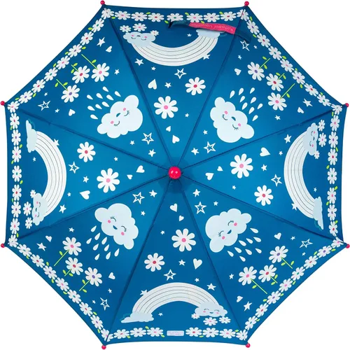 Miniatura 22 de Stephen Joseph Kids' Color Changing Wet Dry Umbrella, Water reacting, Pinch Free Umbrellas for Rain Children's Umbrella, BUTTERFLY, 23"X29