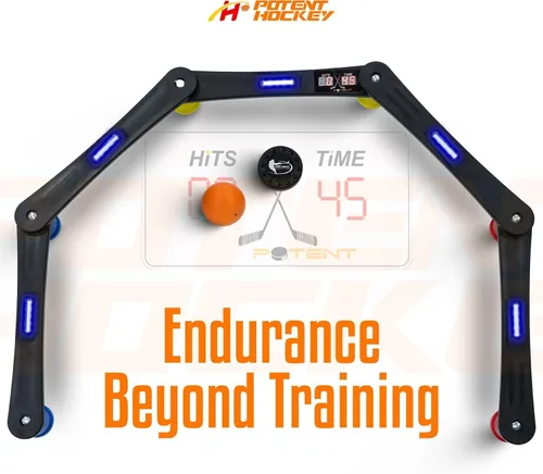 Miniatura 5 de Potent Hockey Entrenador digital de manejo de palillos - Entrenador de manejo de discos de hockey definitivo para un rendimiento mejorado