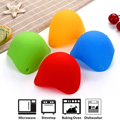 Miniatura 3 de Molde de tortilla de desayuno de silicona para huevo, para panqueques, herramienta de cocina, accesorios de cocina, Gadget Molde de huevo cocido