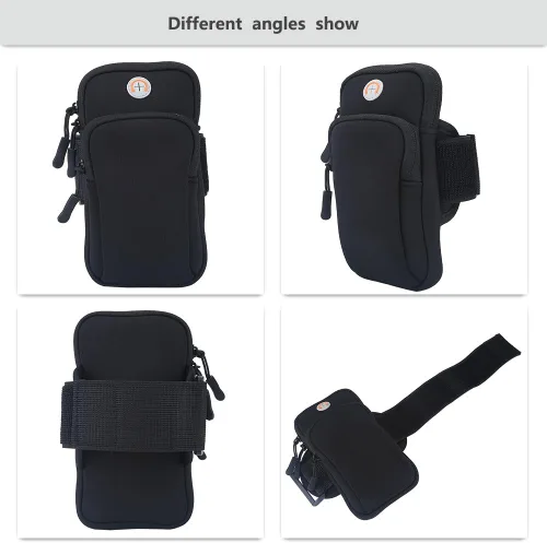 Miniatura 2 de Brazalete para teléfono celular, correr, correr, ejercicio, gimnasio, brazo, muñeca, brazalete, funda para teléfono, bolsa de brazo deportivo