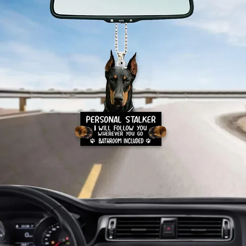 Miniatura 11 de Alaskan Malamute - Adorno colgante de coche para acechar personalmente, adorno de acrílico con nombre personalizado para perro, adorno de Navidad