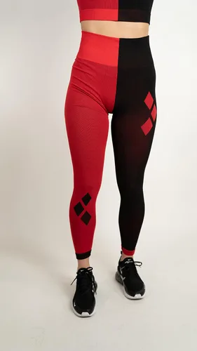 Miniatura 5 de DC Comics Leggings de entrenamiento para mujer, sin costuras, para gimnasio, yoga, fitness, Wonder Woman Batman, Harley Quinn Superman