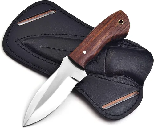 Miniatura 21 de Cuchillos de Damasco Hechos a Mano Personalizados de Acero de Damasco Cuchillo de Caza para Desollar, Camping, Exterior - Cuchillos de Caza de Hoja