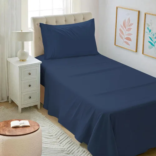 Miniatura 41 de Mejoroom Juego de sábanas de tamaño King – Sábanas y fundas de almohada de ropa de cama 1800 de lujo para hoteles – Sábana bajera con bolsillo