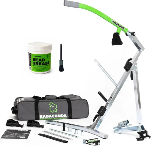 Kit Inicial de Cambiador de Neumáticos para Motocicleta de Calle Rabaconda