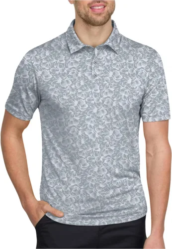 Miniatura 3 de Three Sixty Six Camisas de golf de secado rápido para hombre, polo casual de manga corta que absorbe la humedad