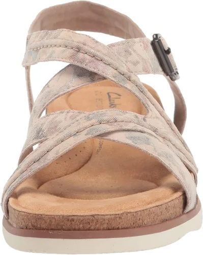 Miniatura 2 de Clarks Sandalias planas Brynn Ave para mujer, Beige