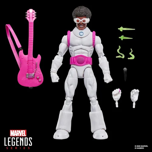 Miniatura 4 de Serie Marvel Legends Hypno-Hustler, Figura de acción coleccionable de Spider-Man de cómics retro con tarjeta trasera de escala 6 pulgadas