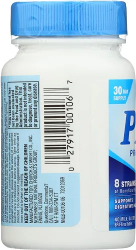 Miniatura 2 de Nutrition Now PB 8 Pro-Biotic Acidophilus For Life - sin gluten - 60 Cápsulas