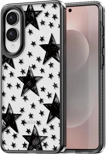 Miniatura 176 de Rosarnnah Funda compatible con Samsung Galaxy S24 Ultra, bonita estética, a la moda, divertida funda con estampado de gatito y gato, duradera a