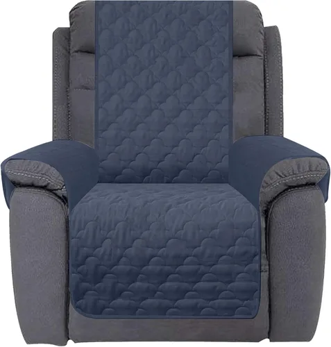 Miniatura 8 de CHHKON Funda impermeable y antideslizante para sillón reclinable que se mantiene en su lugar, cubierta de sofá para perros, protector de muebles