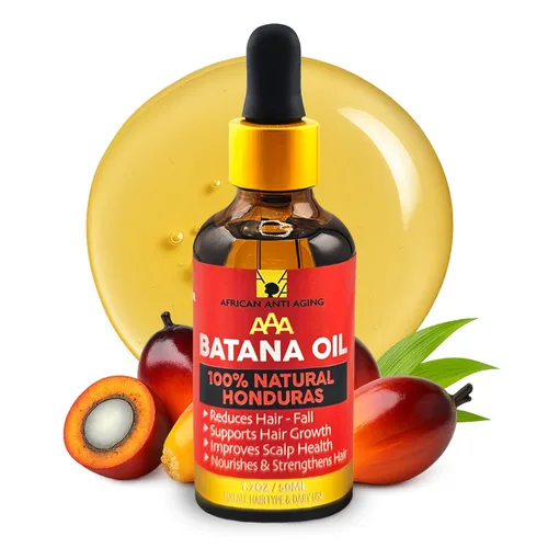 Aceite de batana Honduras 100% natural – Apoya el crecimiento del cabello, repara el cabello dañado, hidrata el cuero cabelludo seco y la piel –