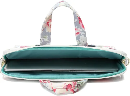 Miniatura 2 de Bolso bandolera para laptop MacBook Air de 13 pulgadas, MacBook de 14 pulgadas y 13.3 a 14 pulgadas (rosa azul)