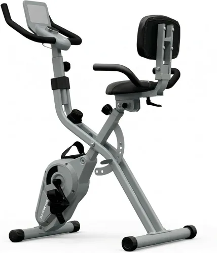 Miniatura 22 de BARWING Bicicleta de Ejercicio Estática para Entrenamiento en Casa, Bicicleta de Interior Plegable de 5 en 1 para Personas Mayores, Capacidad