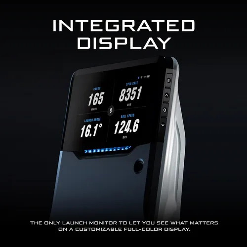 Miniatura 4 de Kit de lanzamiento de golf Full Swing Analizador portátil de datos de swing para interior/exterior 16 métricas de club y bola Cámara 4K