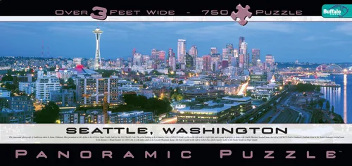 Miniatura 2 de Buffalo Games Seattle - Rompecabezas panorámico