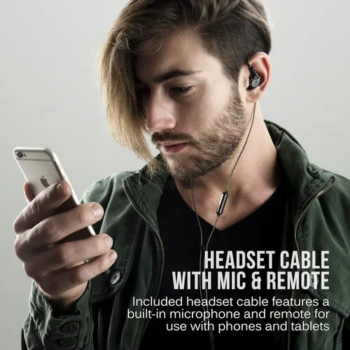 Miniatura 8 de MEE audio M6 PRO - Auriculares monitores intrauditivos para músicos, modelo de 2ª generación con sonido mejorado, ganchos de alambre de memoria