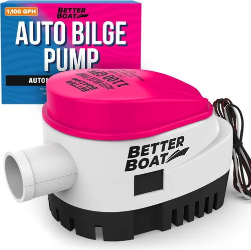 Miniatura 8 de Bombas de sentina automáticas para barcos 12 V 750 GPH Bomba de sentina automática sumergible con interruptor de flotador integrado, salida de 3/4