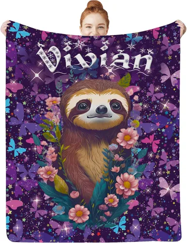 Miniatura 18 de Manta de bebé personalizada para niñas con nombre, manta de bebé personalizada con nombre, manta de envoltura floral para recién nacidos, niños