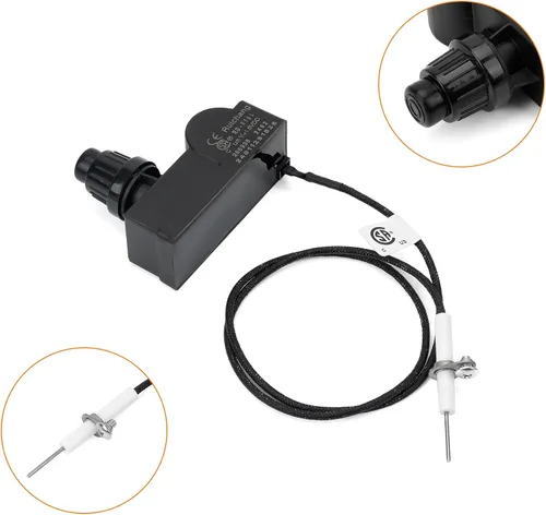 Miniatura 5 de Stanbroil Kit de válvula de control de seguridad de falla de llama de gas propano de baja presión con kit de encendido de botón para hogueras