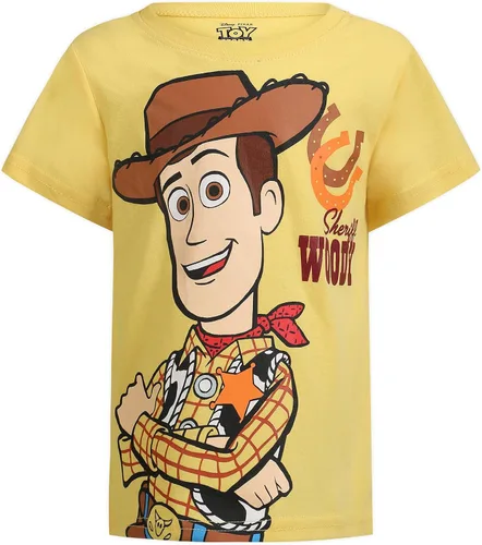 Miniatura 2 de Disney Toy Story Woody, Buzz and Rex Boys Short Sleeve T-Shirt 4 Pack for Toddler and Little Kids - YellowBlueGreenGrey
